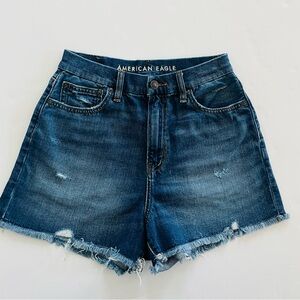 American Eagle Outfitters Strigid ‘Curvy 90’s Boyfriend’ Jean Shorts Size 2